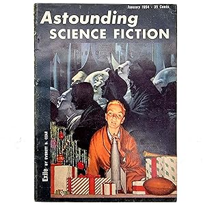 Seller image for Astounding Science Fiction, Vol. LII [52], No. 5, (January 1954) featuring Exile; THe Return; Bertha; The Lonely Man; A. I. D.; and The Professional Look for sale by Memento Mori Fine and Rare Books