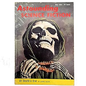 Immagine del venditore per Astounding Science Fiction, Vol. LIII [53], No. 3, (May 1954) featuring At Death's End; Bias; Weak Spot; Of Course; Earthman's Burden; First to Serve; Tornadoes and Atom Blasts; and Orthodoxy in Science venduto da Memento Mori Fine and Rare Books