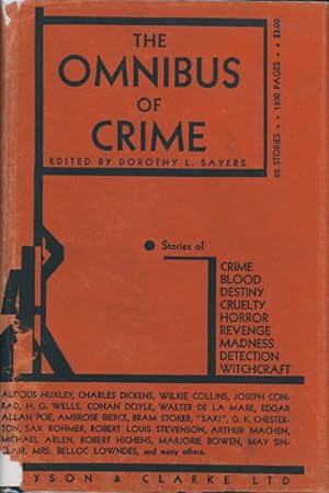 Seller image for THE OMNIBUS OF CRIME for sale by BUCKINGHAM BOOKS, ABAA, ILAB, IOBA