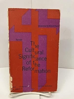 Seller image for The Cultural Significance of the Reformation for sale by Chamblin Bookmine