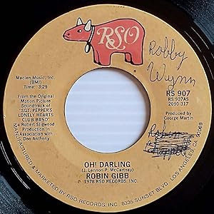 Bild des Verkufers fr Oh Darling / She's Leaving Home [7" 45 rpm Single] zum Verkauf von Kayleighbug Books, IOBA