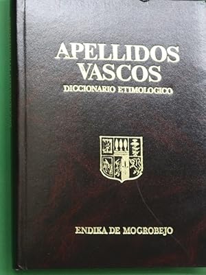 Image du vendeur pour Diccionario etimolgico de apellidos vascos mis en vente par Librera Alonso Quijano