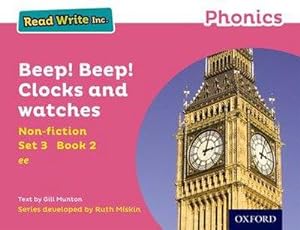 Bild des Verkufers fr Read Write Inc. Phonics: Beep! Beep! Clocks and Watches (Pink Set 3 Non-fiction 2) zum Verkauf von Smartbuy