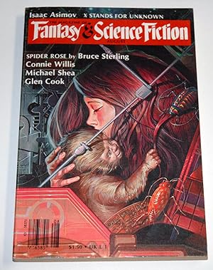 Bild des Verkufers fr The Magazine of Fantasy & Science Fiction, v. 63, no. 2, August 1982 zum Verkauf von Preferred Books
