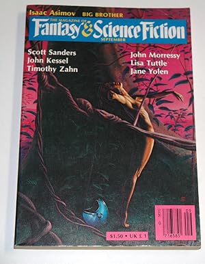 Imagen del vendedor de The Magazine of FANTASY AND SCIENCE FICTION (F&SF): September, Sept. 1982 a la venta por Preferred Books