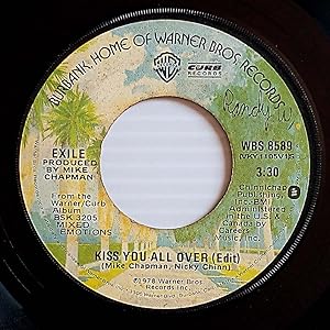 Image du vendeur pour Kiss You All Over (Edit) / Don't Do It [7" 45 rpm Single] mis en vente par Kayleighbug Books, IOBA