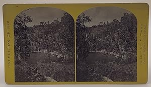 Bild des Verkufers fr Apache Lake, summit of Sierra Blanca Mountains, about 35 miles east from Camp Apache, Arizona, and 10,500 feet above sea-level. No. 27 zum Verkauf von Ken Sanders Rare Books, ABAA