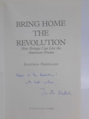Bild des Verkufers fr Bring Home the Revolution zum Verkauf von World of Rare Books