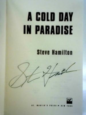 Image du vendeur pour A Cold Day in Paradise mis en vente par World of Rare Books