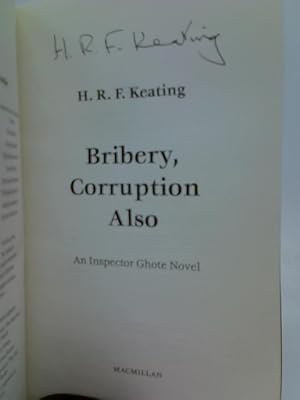 Imagen del vendedor de Bribery, Corruption Also a la venta por World of Rare Books