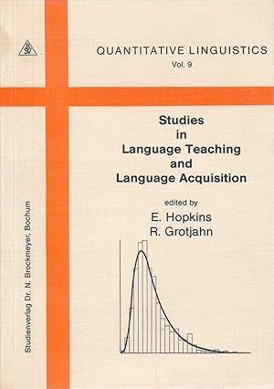 Studies in language teaching and language acquisition.