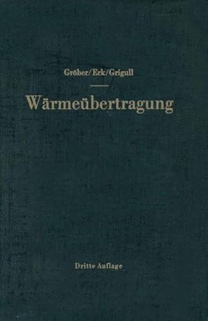Immagine del venditore per Die Grundgesetze der Wrmebertragung venduto da BuchWeltWeit Ludwig Meier e.K.
