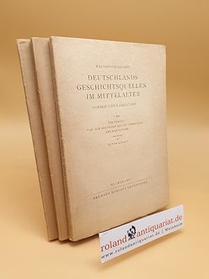 Image du vendeur pour Deutschlands Geschichtsquellen im Mittelalter ; Vorzeit und Karolinger ; Heft 1+2+Beiheft ; (3 Bnde) mis en vente par Roland Antiquariat UG haftungsbeschrnkt