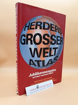 Herders grosser Weltatlas (ISBN: 3451170507) Kartenteil mit plast. Geländedarst. ; Kartenseiten m...
