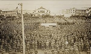 [Boing Match, U.K. vs. U.S., Camp Upton, NY, 1918]