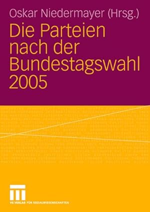 Seller image for Die Parteien nach der Bundestagswahl 2005 for sale by BuchWeltWeit Ludwig Meier e.K.