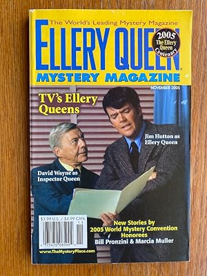 Image du vendeur pour Ellery Queen Mystery Magazine November 2005 mis en vente par Scene of the Crime, ABAC, IOBA