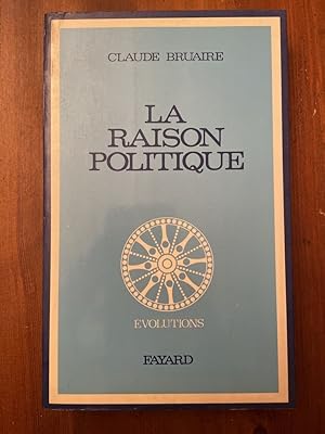 Imagen del vendedor de La raison politique a la venta por Librairie des Possibles