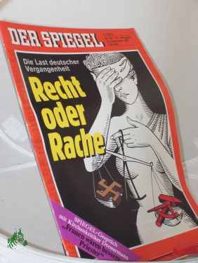 Bild des Verkufers fr 52/1991, Recht oder Rache, die Last deutscher Vergangenheit zum Verkauf von Antiquariat Artemis Lorenz & Lorenz GbR
