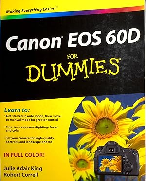Seller image for Canon EOS 60D For Dummies (For Dummies) for sale by Adventures Underground