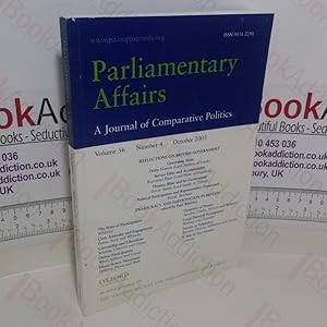 Parliamentary Affairs: A Journal of Comparative Politics (Volume 56, Number 4, October 2003)