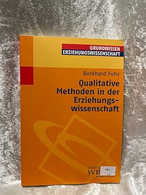 Seller image for Qualitative Methoden in der Erziehungswissenschaft (Erziehungswissenschaft kompakt) for sale by Antiquariat Jochen Mohr -Books and Mohr-