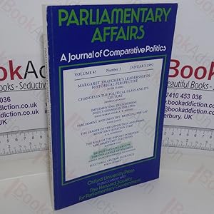 Parliamentary Affairs: A Journal of Comparative Politics (Volume 45, Number 1, January 1992)