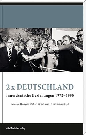 Bild des Verkufers fr 2 x Deutschland: Innerdeutsche Beziehungen 1972-1990 zum Verkauf von Versandantiquariat Felix Mcke