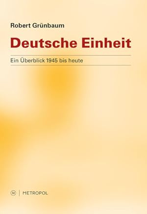 Seller image for Deutsche Einheit: Ein berblick 1945 bis heute for sale by Versandantiquariat Felix Mcke