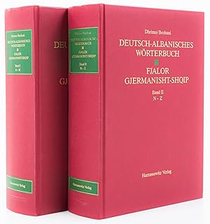 Seller image for Deutsch-Albanisches Wrterbuch. Fjalor Gjermanisht-Shqip. - [2 Bnde]. - for sale by Antiquariat Tautenhahn