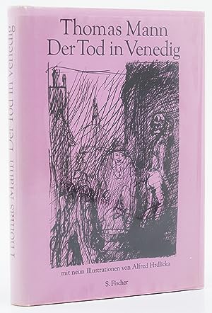 Bild des Verkufers fr Der Tod in Venedig. Mit neun Illustrationen von Alfred Hrdlicka. - zum Verkauf von Antiquariat Tautenhahn