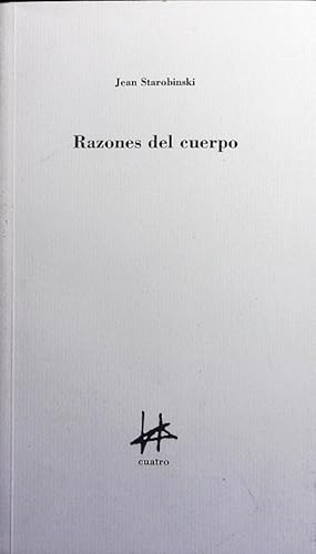 Seller image for Razones del cuerpo. for sale by Antiquariat Bookfarm