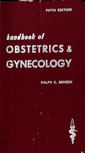 Imagen del vendedor de Handbook of obstetrics & gynecology. a la venta por Antiquariat Bookfarm