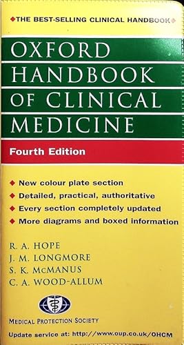 Seller image for Oxford handbook of clinical medicine. for sale by Antiquariat Bookfarm