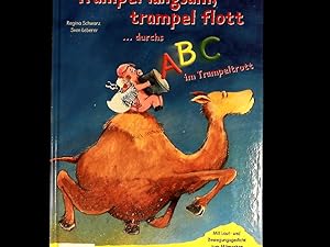 Imagen del vendedor de Trampel langsam, trampel flott. durchs ABC im Trampeltrott. Tierisch gereimt von A bis Z. a la venta por Antiquariat Bookfarm