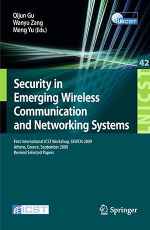 Immagine del venditore per Security in Emerging Wireless Communication and Networking Systems venduto da BuchWeltWeit Ludwig Meier e.K.