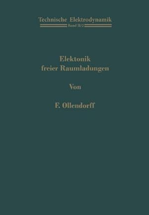 Image du vendeur pour Elektronik freier Raumladungen mis en vente par BuchWeltWeit Ludwig Meier e.K.