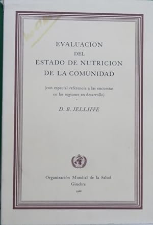 Seller image for Evaluacin del estado de nutricin de la comunidad for sale by Librera Alonso Quijano