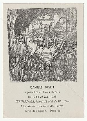 Camille BRYEN. Aquarelles et livres récents.