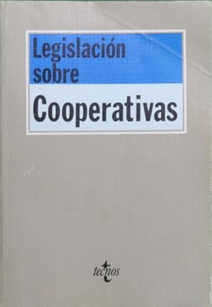 Imagen del vendedor de Legislacin sobre cooperativas a la venta por Librera Alonso Quijano