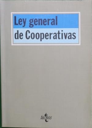 Seller image for Ley general de cooperativas for sale by Librera Alonso Quijano