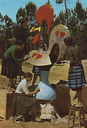 Barcelos Crockery Factory Portugal Postcard