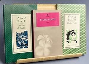 Bild des Verkufers fr Three Separate Slim Faber Editions of Sylvia Plath; 'Ariel. 'Crossing the Water' and 'Selected Poems' FREE POSTAGE zum Verkauf von Libris Books