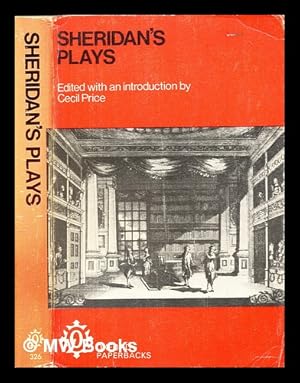 Imagen del vendedor de Sheridan's plays / edited with an introduction by Cecil Price a la venta por MW Books Ltd.