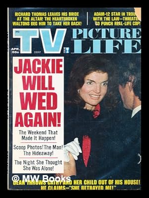 Seller image for TV Picture Life [Jackie Onassis] (April 1974) for sale by MW Books Ltd.