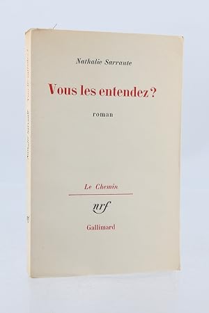 Image du vendeur pour Vous les entendez ? mis en vente par Librairie Le Feu Follet