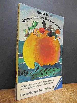 James und der Riesenpfirsich, mit vielen Bildern von Horst Lemke, Deutsch von Inge M. Artl,