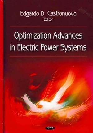 Bild des Verkufers fr Optimization Advances in Electric Power Systems zum Verkauf von GreatBookPricesUK