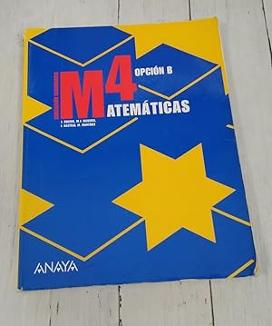 Imagen del vendedor de Matemticas 4 opcin B (con CD), educacin secundaria a la venta por Librera Dilogo