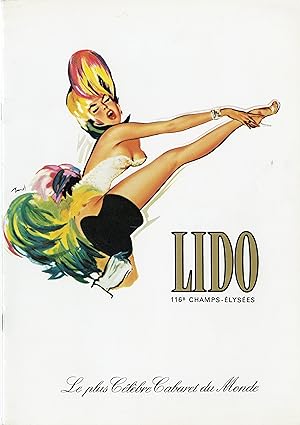 "ALLEZ LIDO" Programme original LIDO 1977 / Couverture illustrée par BRENOT (Complet 24 pages)